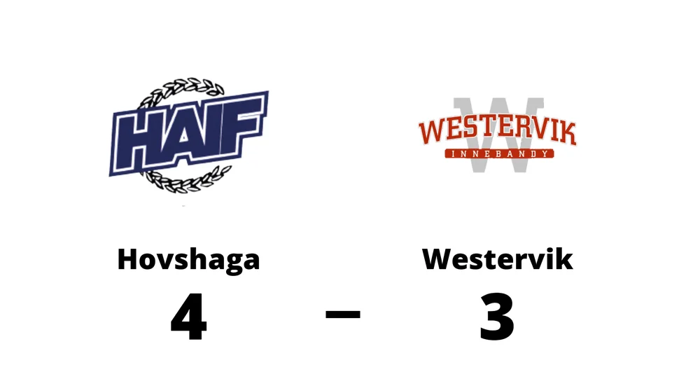 Hovshaga AIF vann mot Westerviks IBK