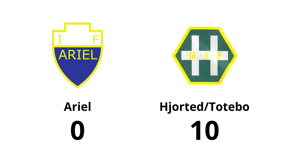 IF Ariel förlorade mot Hjorted/Totebo