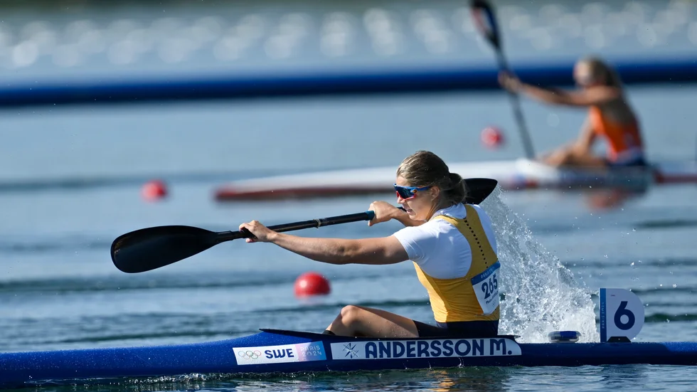 Melina Andersson knep ett VM-brons på K1 1000 meter. Arkivbild.