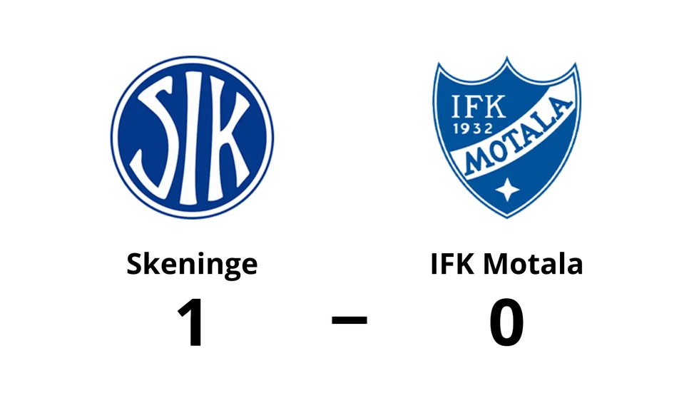 Skeninge IK vann mot IFK Motala FK