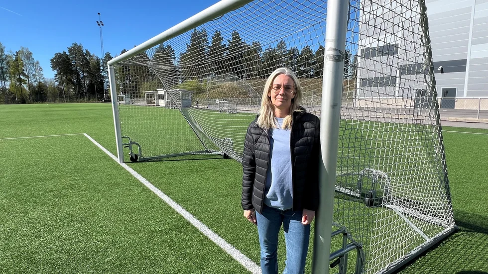 Maria Andersson från DFK Katrineholm är projektledare för Camp Backa. Nästa fredag drar projektet igång på Backavallen.
