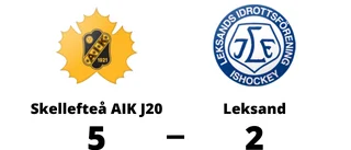 Skellefteå AIK J20 vann och avgjorde matchserien