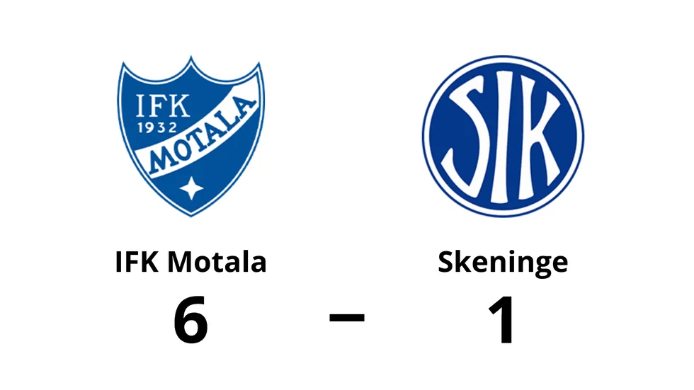 IFK Motala FK vann mot Skeninge IK