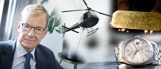 Konkursförvaltaren saknar helikopter, guldtackor och lyxklocka