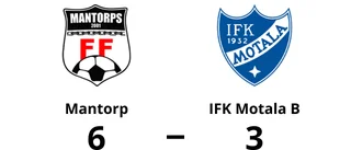 Elvin Ovebrink och Thomas Efraimsson målgörare när IFK Motala B förlorade