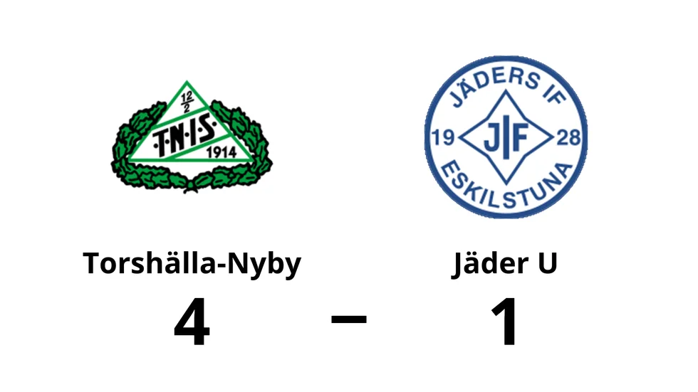 Torshälla-Nyby IS vann mot Jäders IF U