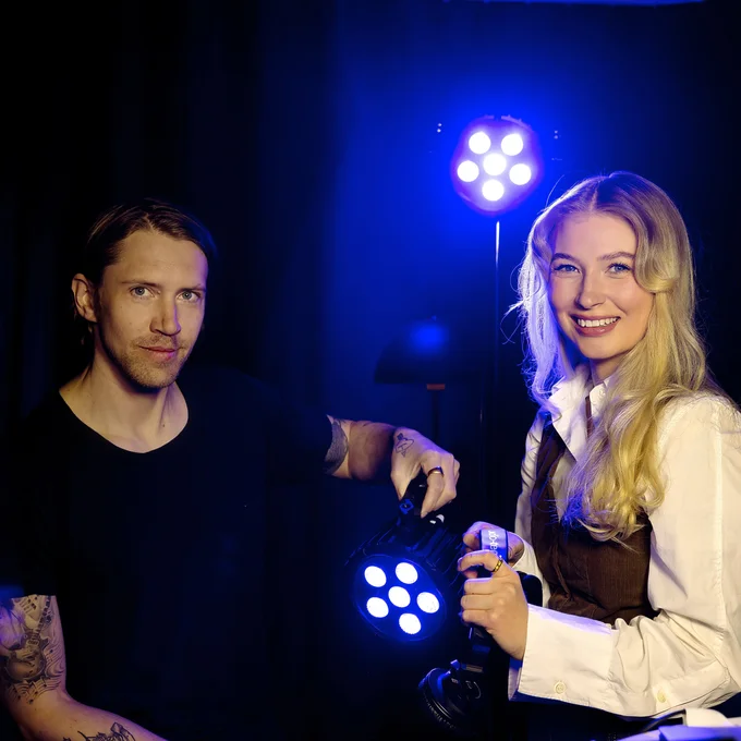Magnus Tosser och Melanie Åström i podden Kranen.