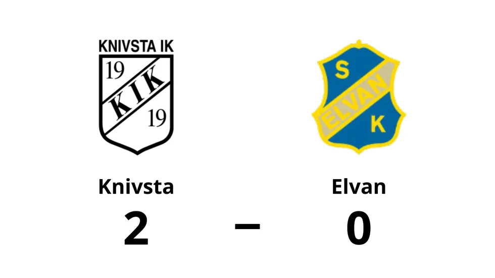 Knivsta IK vann mot SK Elvan