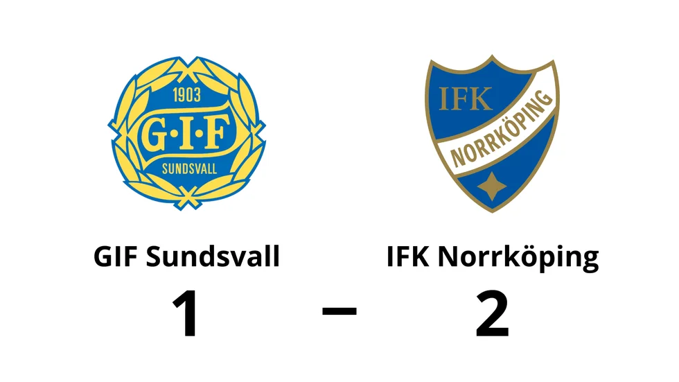 GIF Sundsvall förlorade mot IFK Norrköping