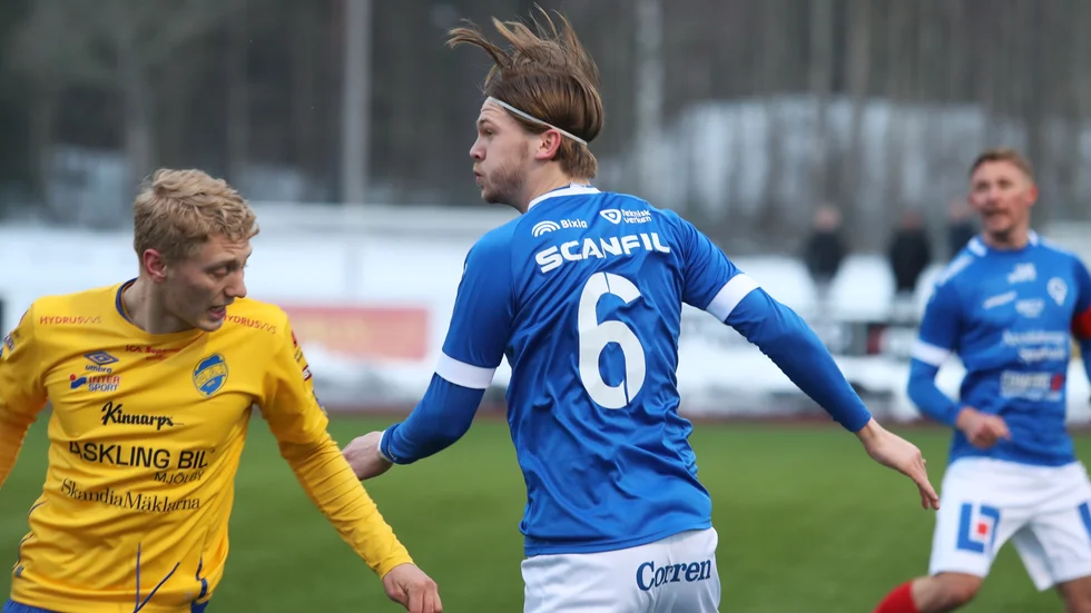 Arkivbild på Marcus Assarsson i ÅFF-tröjan.
