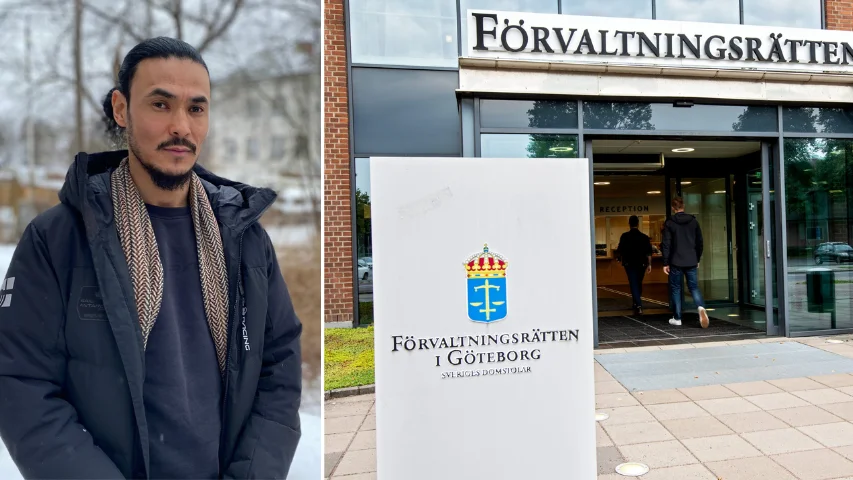 Hanif Jafari förvånades över att tre Sverigedemokrater satt i samma nämndemannagrupp i migrationsdomstol. Foto: Privat & Johan Wingborg.