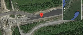 Trafikolycka på E4 - stopp i ett körfält