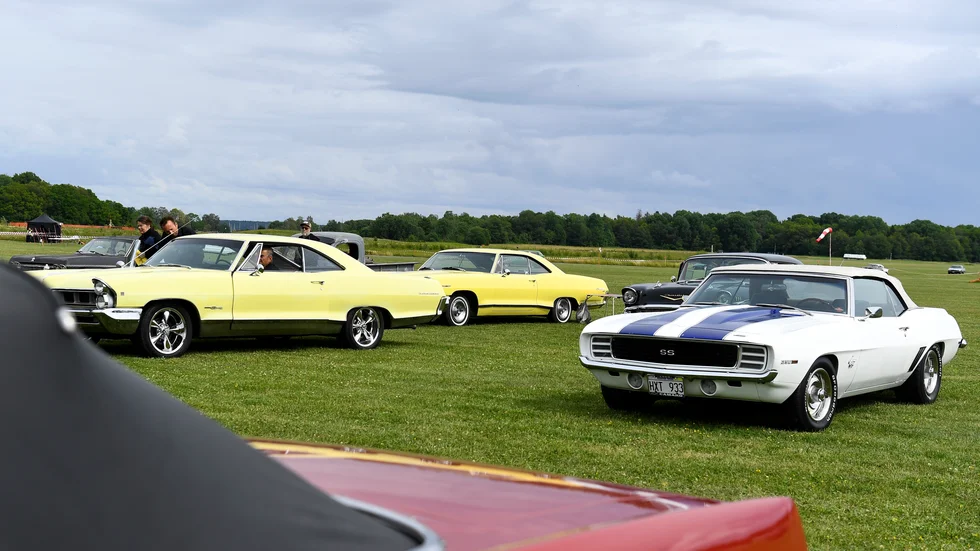 Summer Meet öppnade på Johannisbergs flygfält i Västerås under torsdagen.