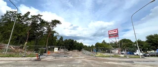 Här kommer förskolan att byggas upp efter branden