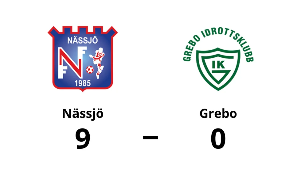 Nässjö vann mot Grebo IK