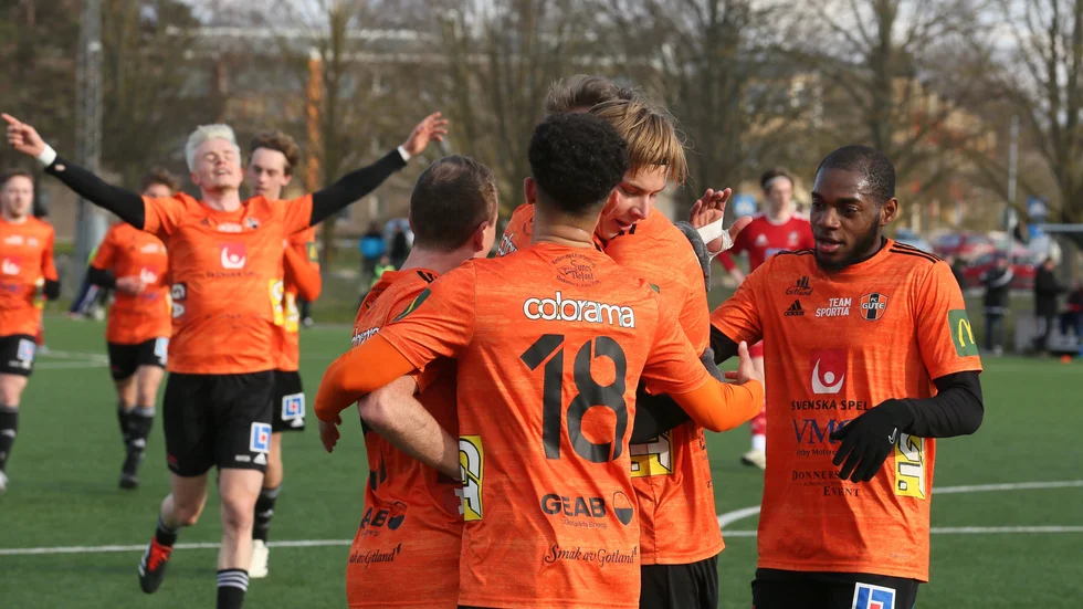 FC Gute fick äntligen vinna igen. 