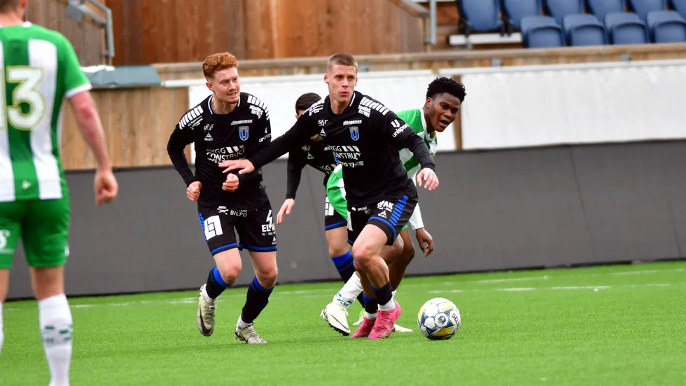 Michael Martin i matchen mot Hammarby. 