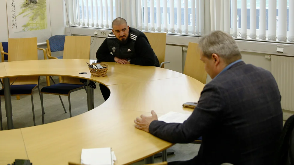 Elias Hanna, klubbchef i Motala AIF, kommenterar Maifs A-lagstränare Agim Hasanis utbrott efter förlusten i Vänersborg. Maif och Hanna har stort förtroende för sin tränare fortsatt.
