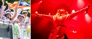 Miss Li intar Nyköping – på studentdagen: Möts av bu och bä