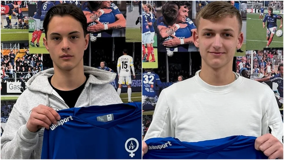 Olle Persson och Lukas Odermatt har skrivit på för svenska klassikerklubben.