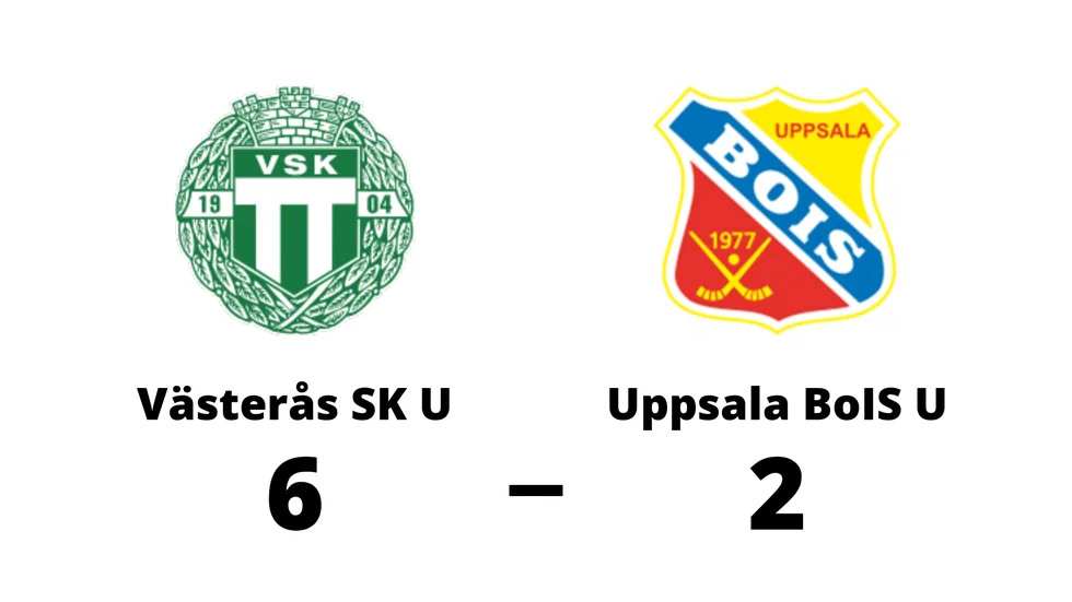 Västerås SK U vann mot Uppsala Dam U