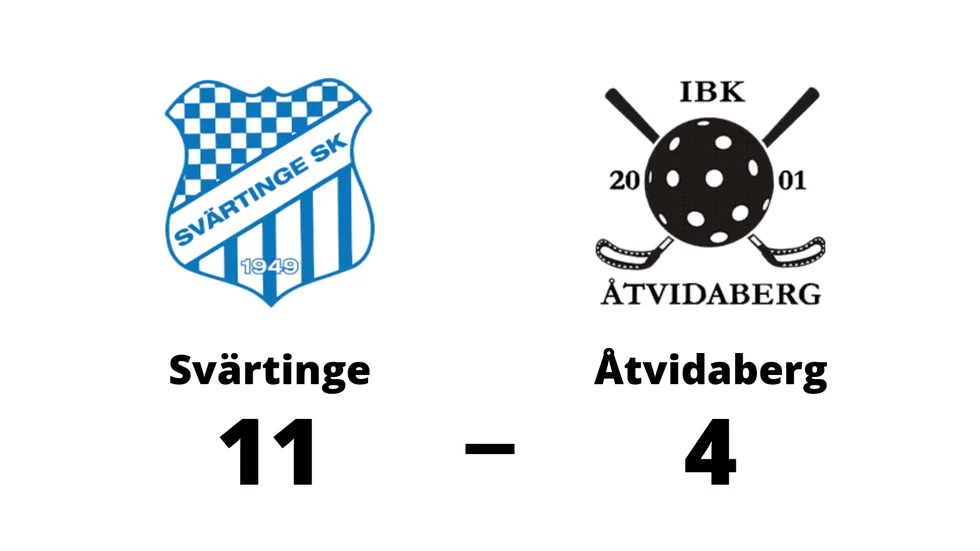 Svärtinge SK vann mot IBK Åtvidaberg