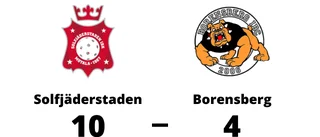 Solfjäderstaden vann klart hemma mot Borensberg