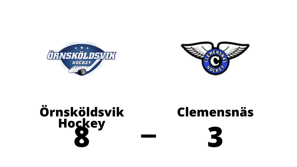 Örnsköldsvik Hockey vann mot Clemensnäs HC