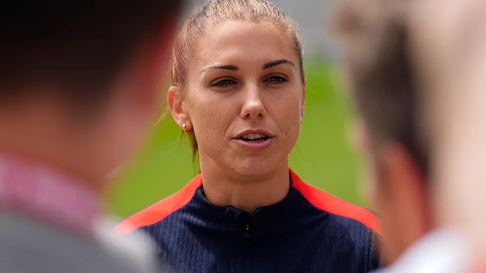 Alex Morgan. Arkivbild.