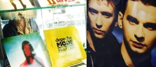 Depeche Modes vinylskivor ställs ut på Vissamlingarna