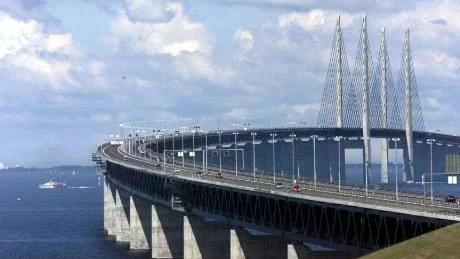 10-åringen Öresundsbron.Foto: Scanpix