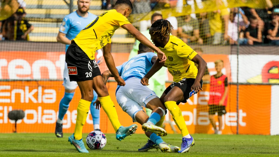 Mjällby och Malmö delade på poängen.