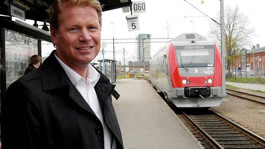 Avgörande. Om Tjustbanan ska ha en framtid måste Linköping tänka om anser Harald Hjalmarsson (M).