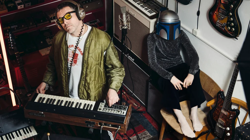 Joakim Åhlund och bandet Les Big Byrd släpper ny musik. Arkivbild.