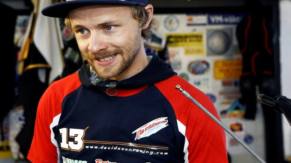 Åksugen. Jonas Davidsson ser fram emot att köra kvällens match mot Dackarna.
