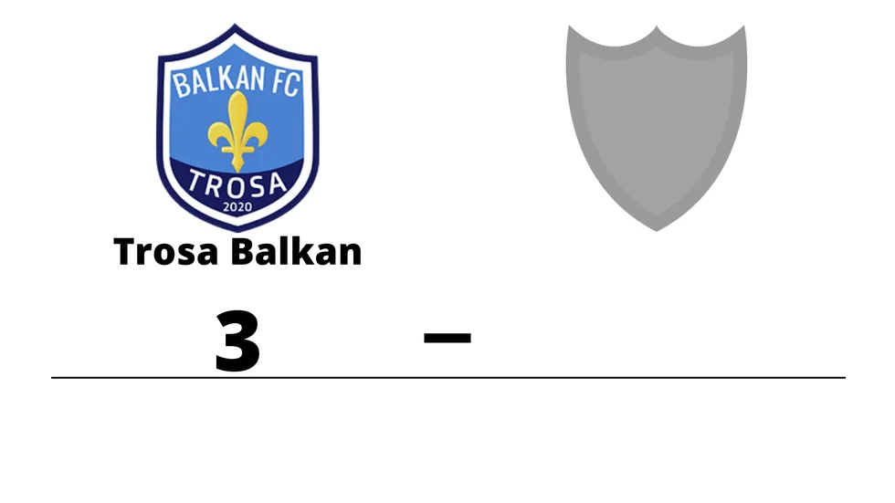 Trosa Balkan FC vann mot Nävekvarns GoIF