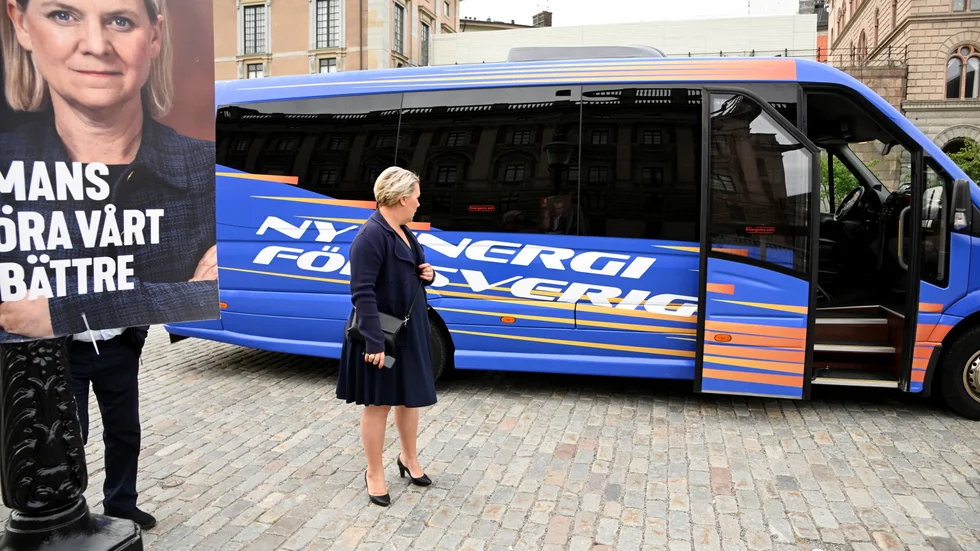 Fyra partier skulle åka buss ihop, men alla var inte överens.