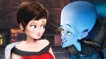 Tv-reportern Roxanne Ritchi är en riktigt sympatisk och välskriven kvinnlig biroll i "Megamind", vilket inte är helt vanligt i den här genren.Foto: Dreamworks