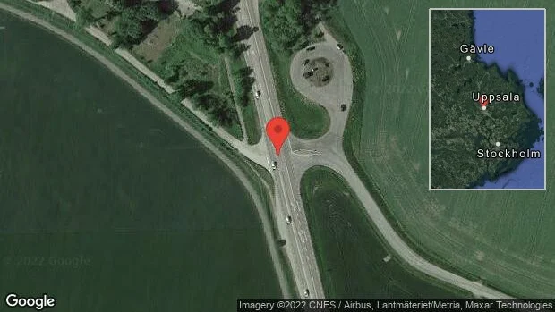 Olycka på väg 600