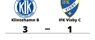 Seger för Klintehamn B hemma mot IFK Visby C