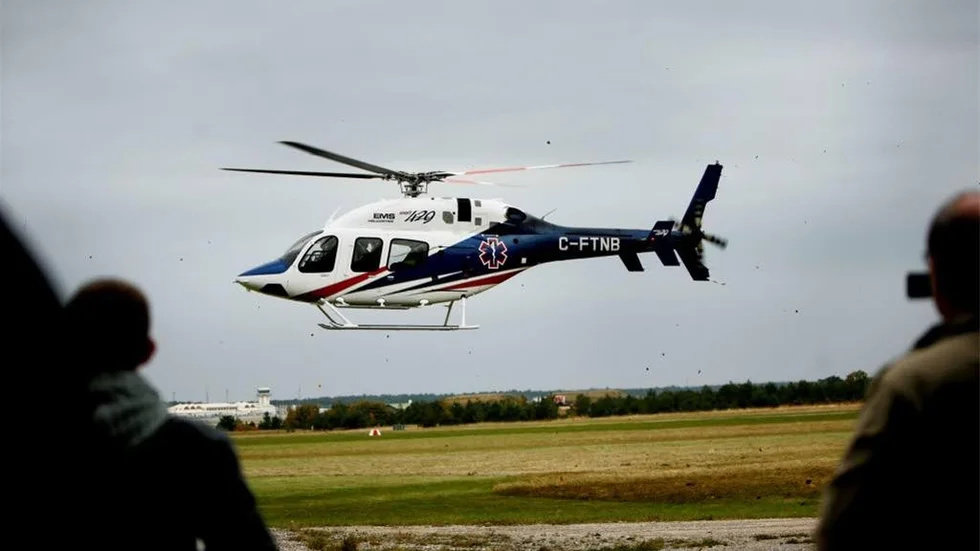 Kristdemokraterna vill att Kalmar län ska ha en egen ambulanshelikopter. Bilden, som är tagen i höstas, föreställer Gotlands nya ambulanshelikopter.