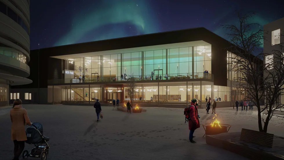 Vad ska huset heta? Till veckan ska kommunfullmäktige välja ett av kirunabornas förslag till namn. 