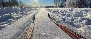 Sjungande dalens skidspår kortas ner under markarbete