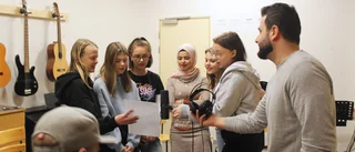 Sjundeklassare fick skapa musik med stjärnproducenter