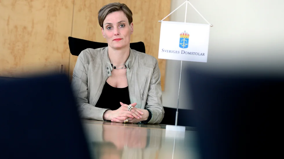 Victoria Bäckström, lagman i förvaltningsrätten, har aldrig varit med om att en kommun häver ett LVU samtidigt som en rättsprocess pågår. (Arkivbild)