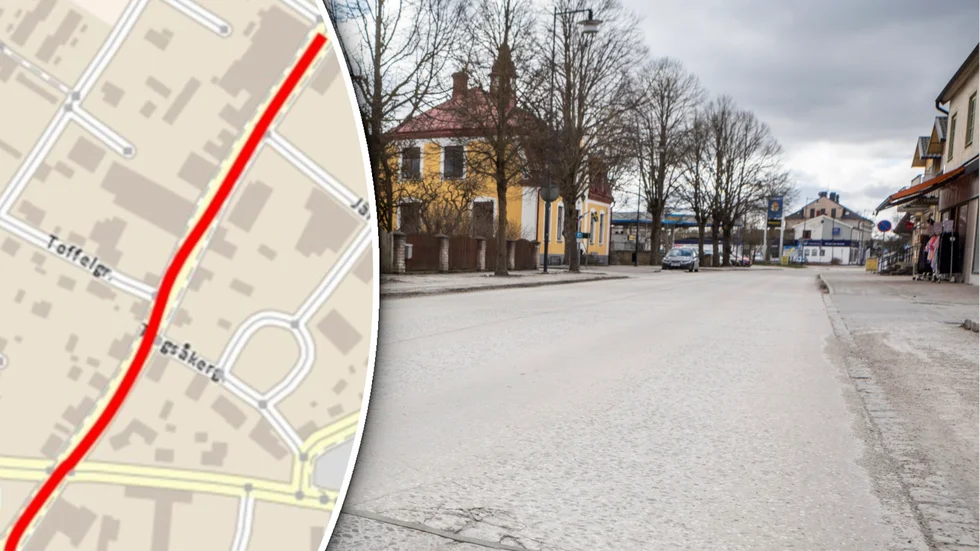 Arbetena med att med att ersätta betongen med  asfalt börjar 10 augusti. 