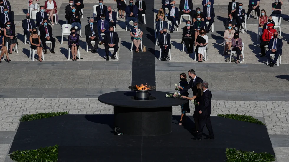 Närmare 45|000 personer kan ha dött av coronaviruset i Spanien, enligt en undersökning som El País har gjort. Arkivbild.