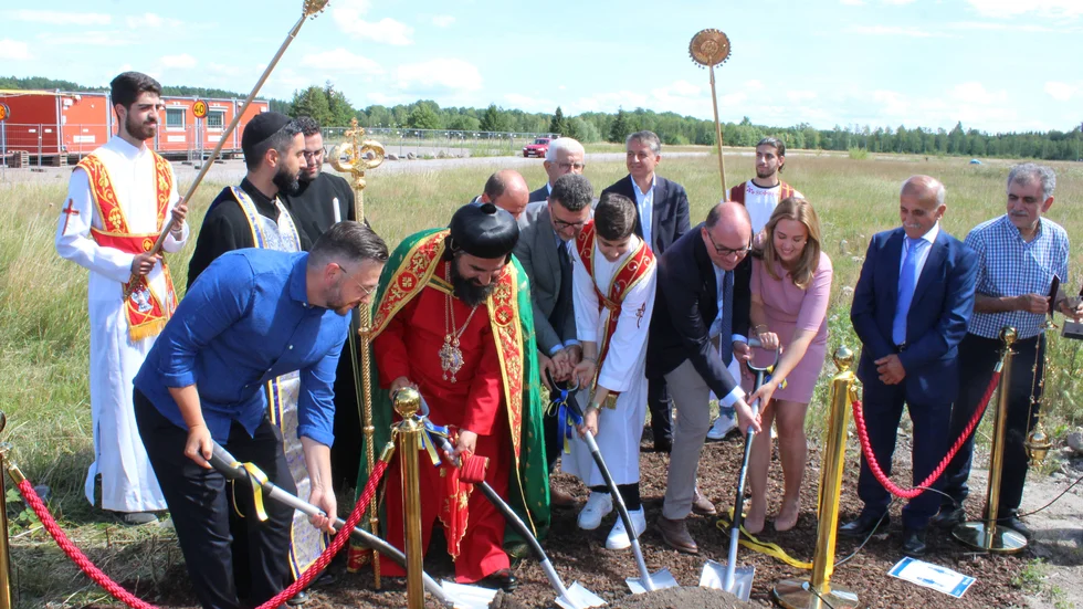 Kyrkan planeras att stå klar i september 2021. 