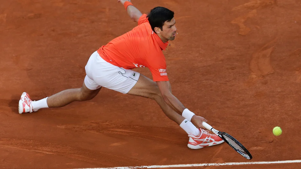 Novak Djokovic vann Madrid Open förra året. Arkivbild.