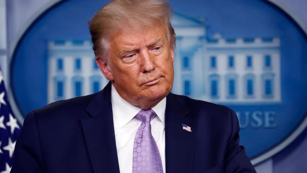 Donald Trump är inget fan av Tiktok. Arkivbild.